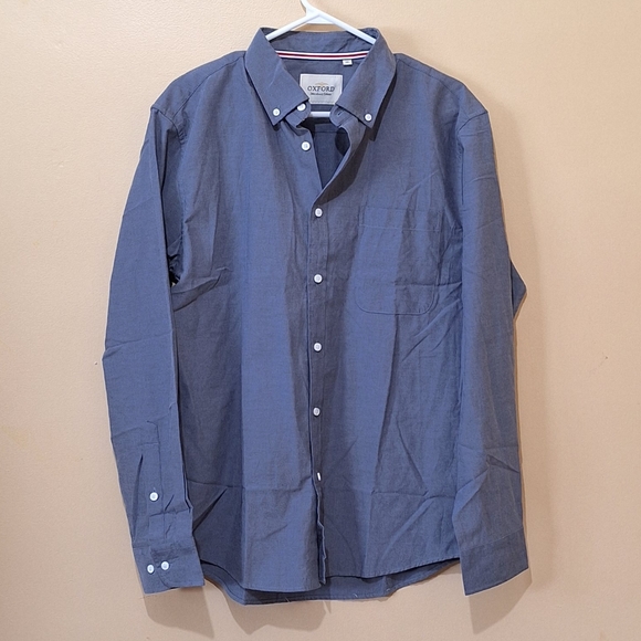 Oxford Blue Dress Shirt - Picture 1 of 4